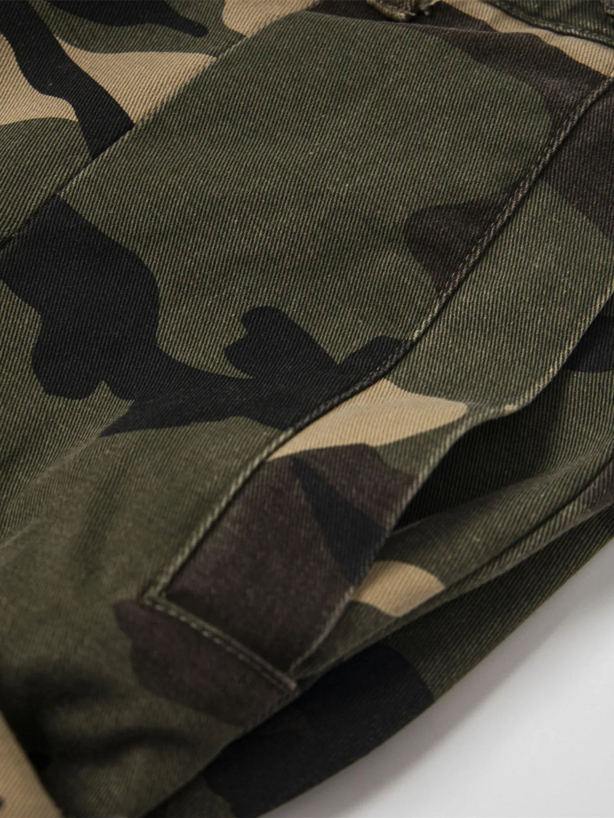 Men's Wide Leg Cargo Shorts