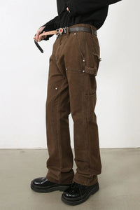 Men's Jeans with Cargo Pockets
