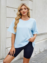 Round Neck Short Sleeve T-Shirt