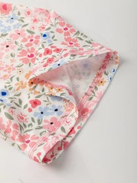 Floral Round Neck Relaxed Fit T-Shirt