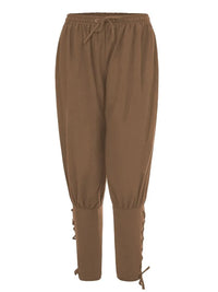 Men's Full Size Drawstring Joggers Plus Size