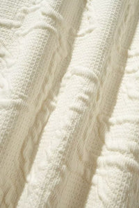 Men's Plus Size Textured Round Neck Long Sleeve Sweatshirt