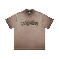 Men's Graphic Round Neck Short Sleeve T-Shirt