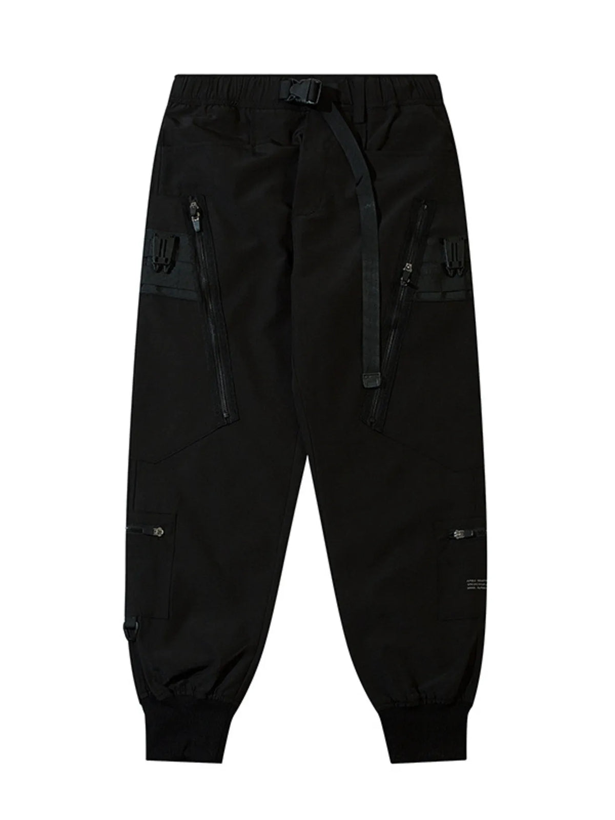 Men's Cargo Joggers with Zip Pockets