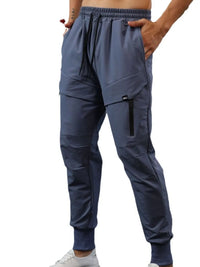 Men's Drawstring Joggers with Pockets