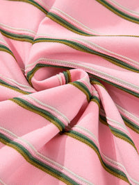 Striped Casual V-Neck T-Shirt