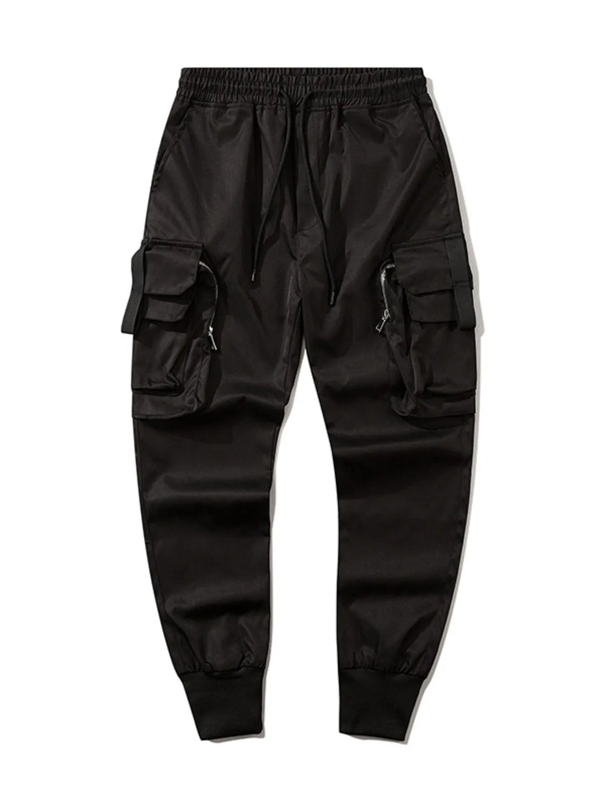 Men's Cargo Joggers with Multi-Pockets