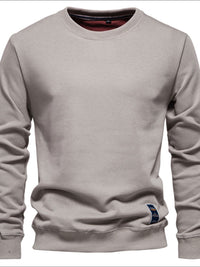Men's Round Neck Long Sleeve Sweatshirt