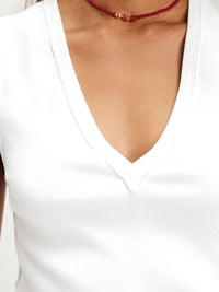 V-Neck Wide Strap Tank