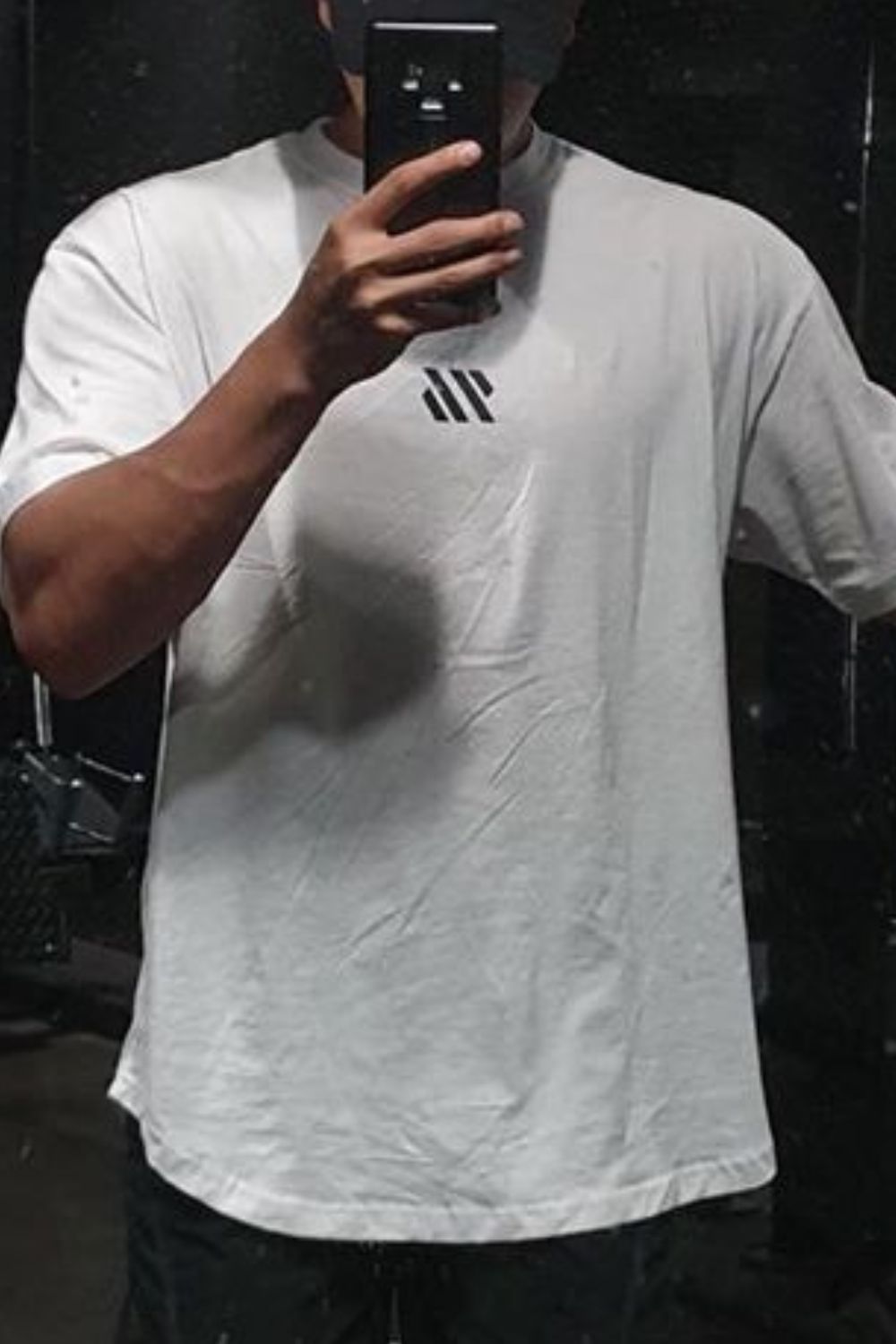 Men's Plus Size Round Neck Half Sleeve T-Shirt