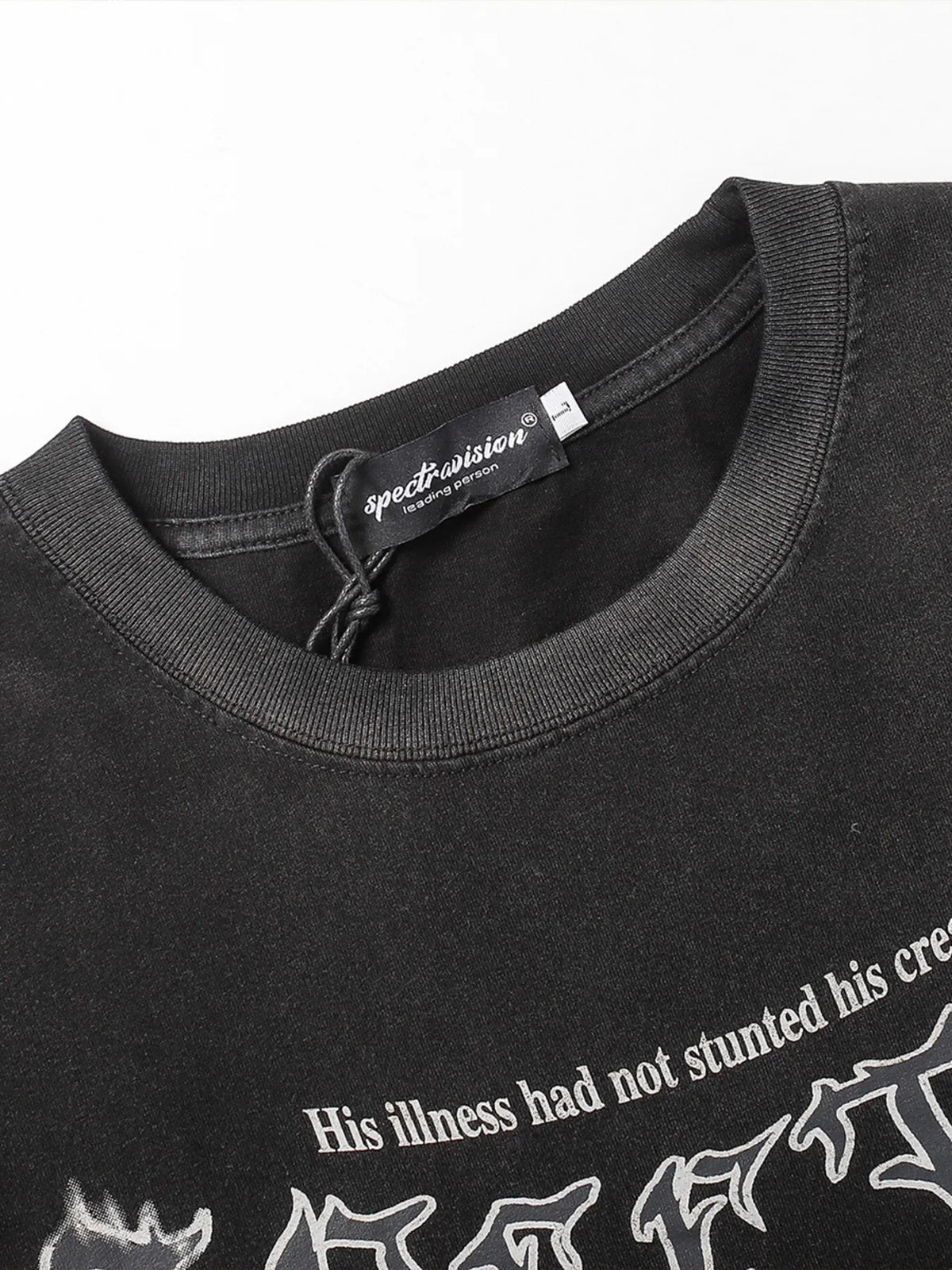 Men's Letter Graphic Round Neck T-Shirt