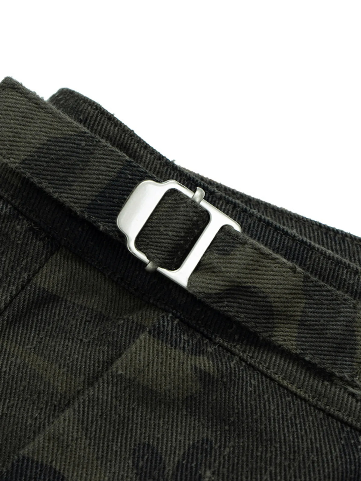 Men's Camouflage Cargo Denim Shorts