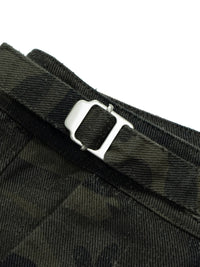 Men's Camouflage Cargo Denim Shorts