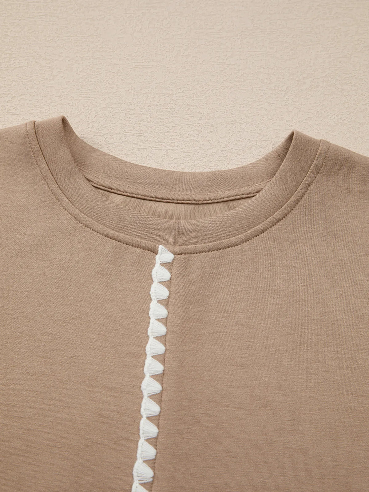 Contrast Trim Short Sleeve T-Shirt