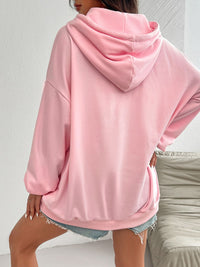 Devine Drawstring Long Sleeve Hoodie