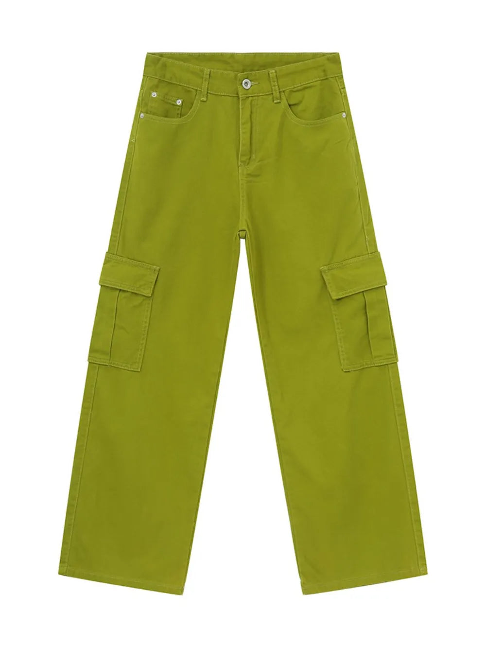 Wide Leg Cargo Jeans