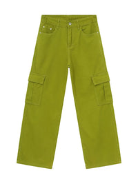 Wide Leg Cargo Jeans