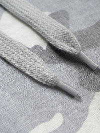 Men's Camouflage Pattern Denim Cargo Shorts