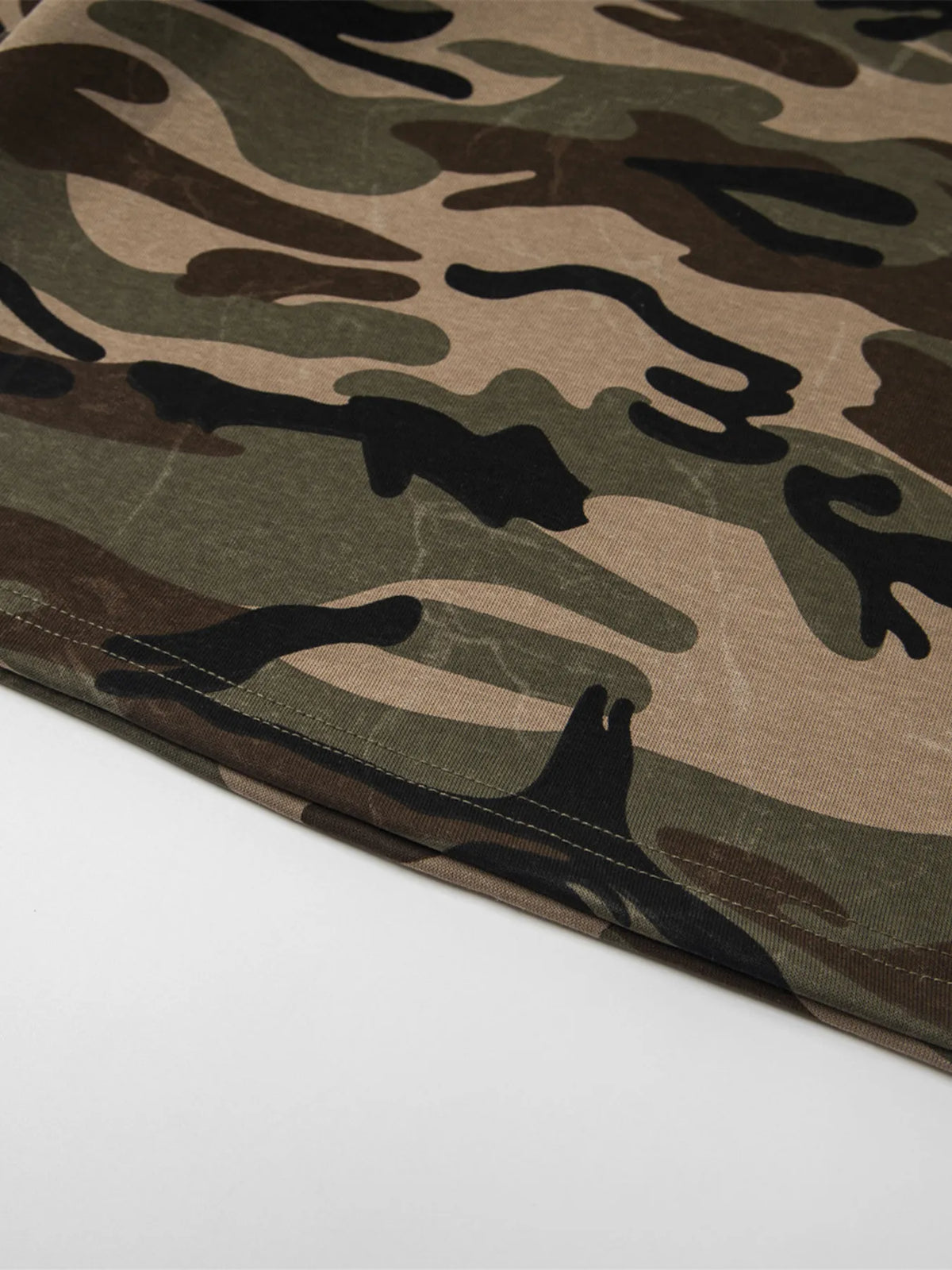 Men's Camouflage Drawstring Shorts