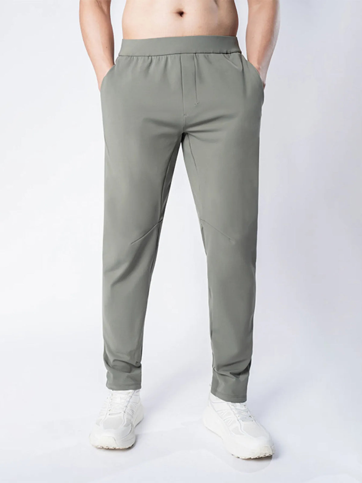 Men's Plus Size Elastic Waist Joggers