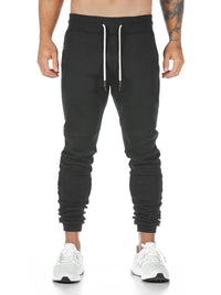 Men's Full Size Jogger Active Pants with Drawstring Plus Size