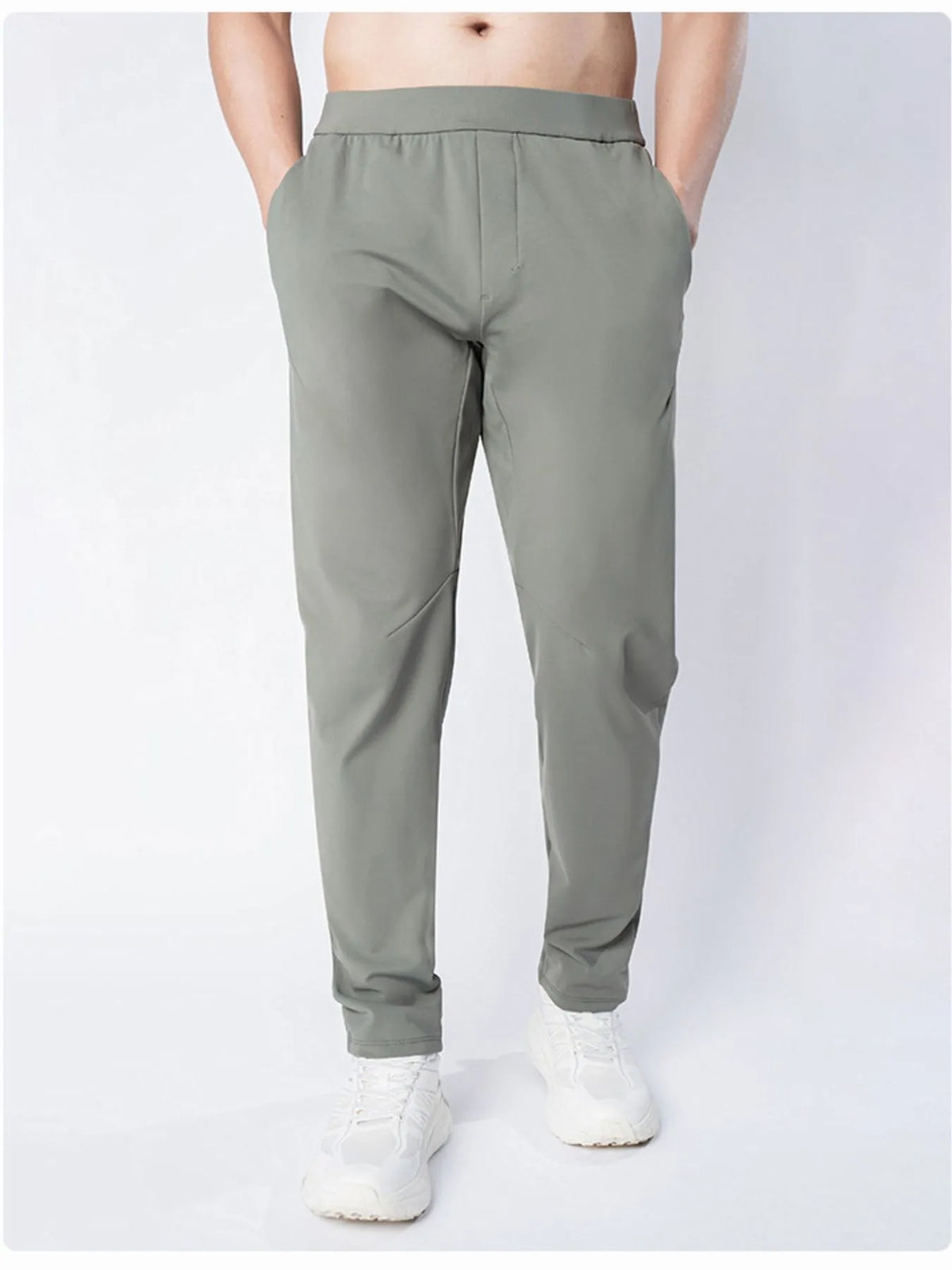 Men's Plus Size Elastic Waist Joggers