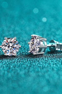Moissanite Stud Earrings