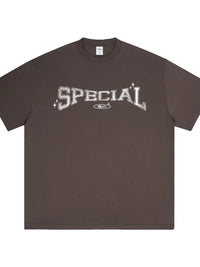 Men's Letter Graphic Round Neck Short Sleeve T-Shirt