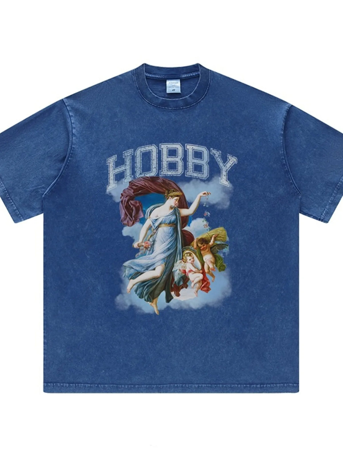 Men's Graphic Round Neck Short Sleeve T-Shirt