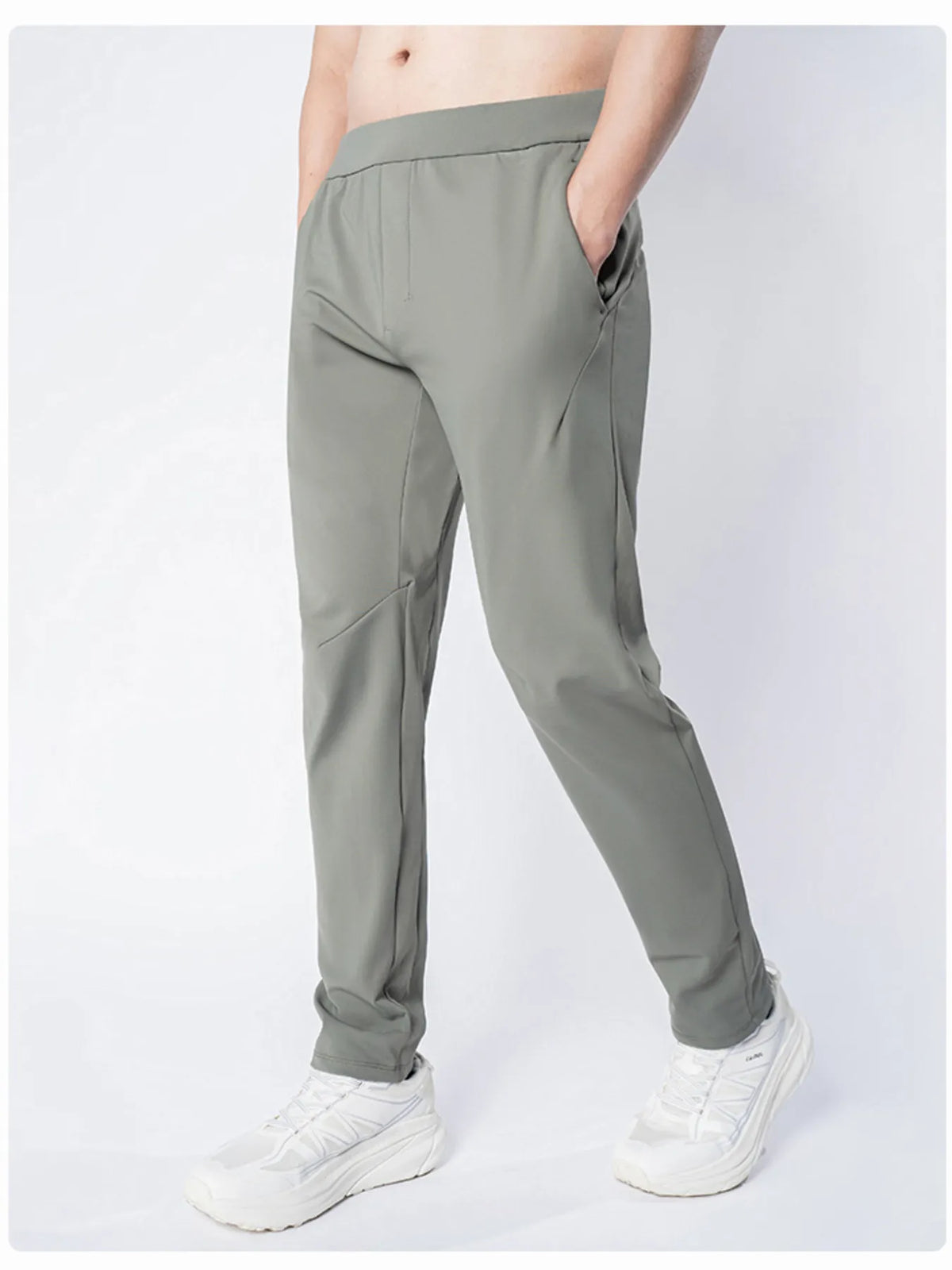 Men's Plus Size Elastic Waist Joggers