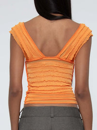 Ruched Solid Tank