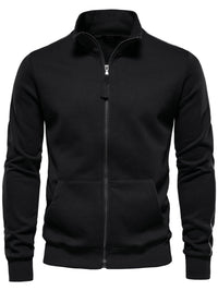 Men's Zip Up Long Sleeve Sweatshirt