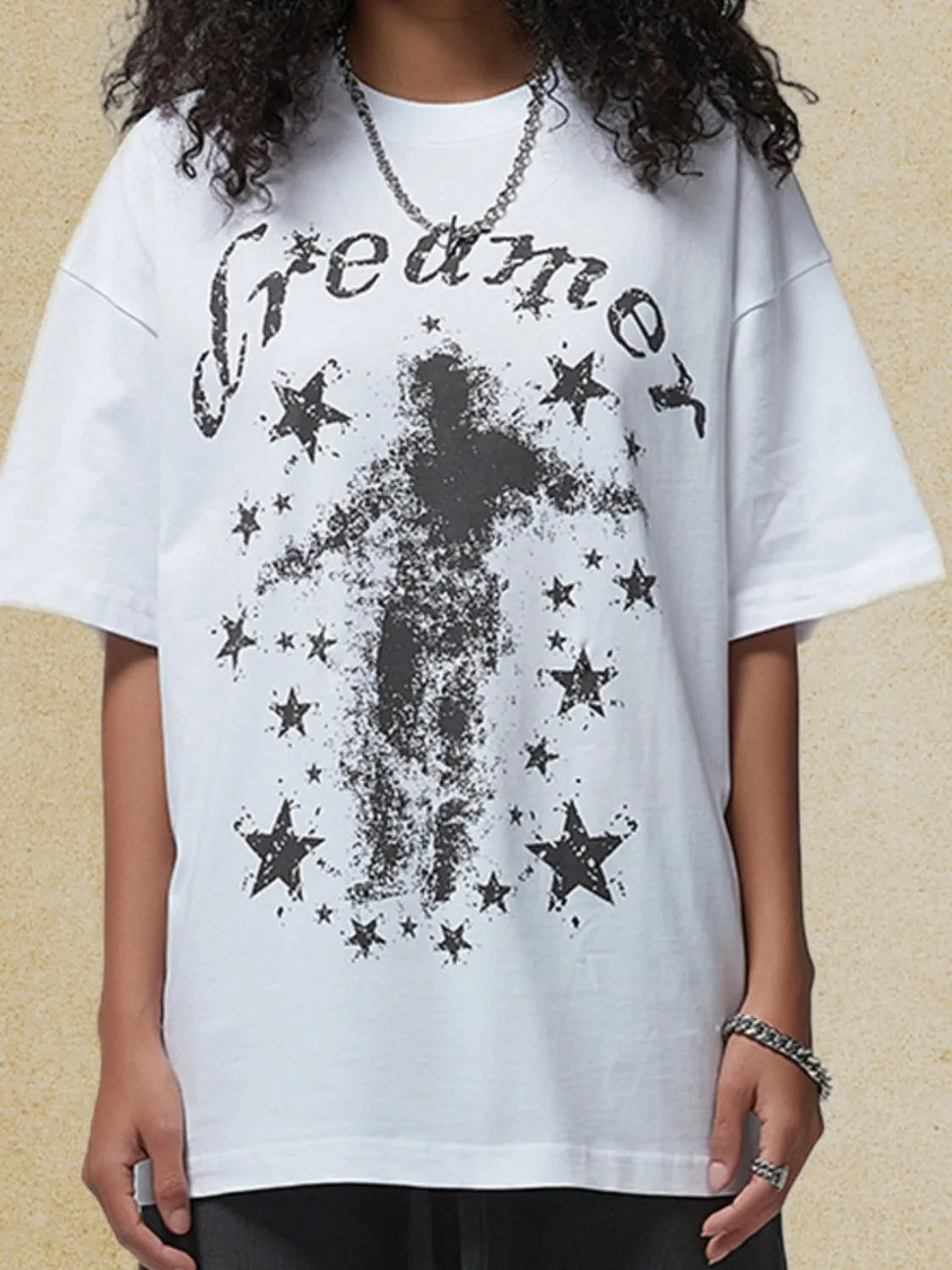 Men's Graphic Round Neck Half Sleeve T-Shirt