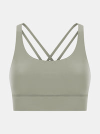 Crisscross Scoop Neck Active Tank