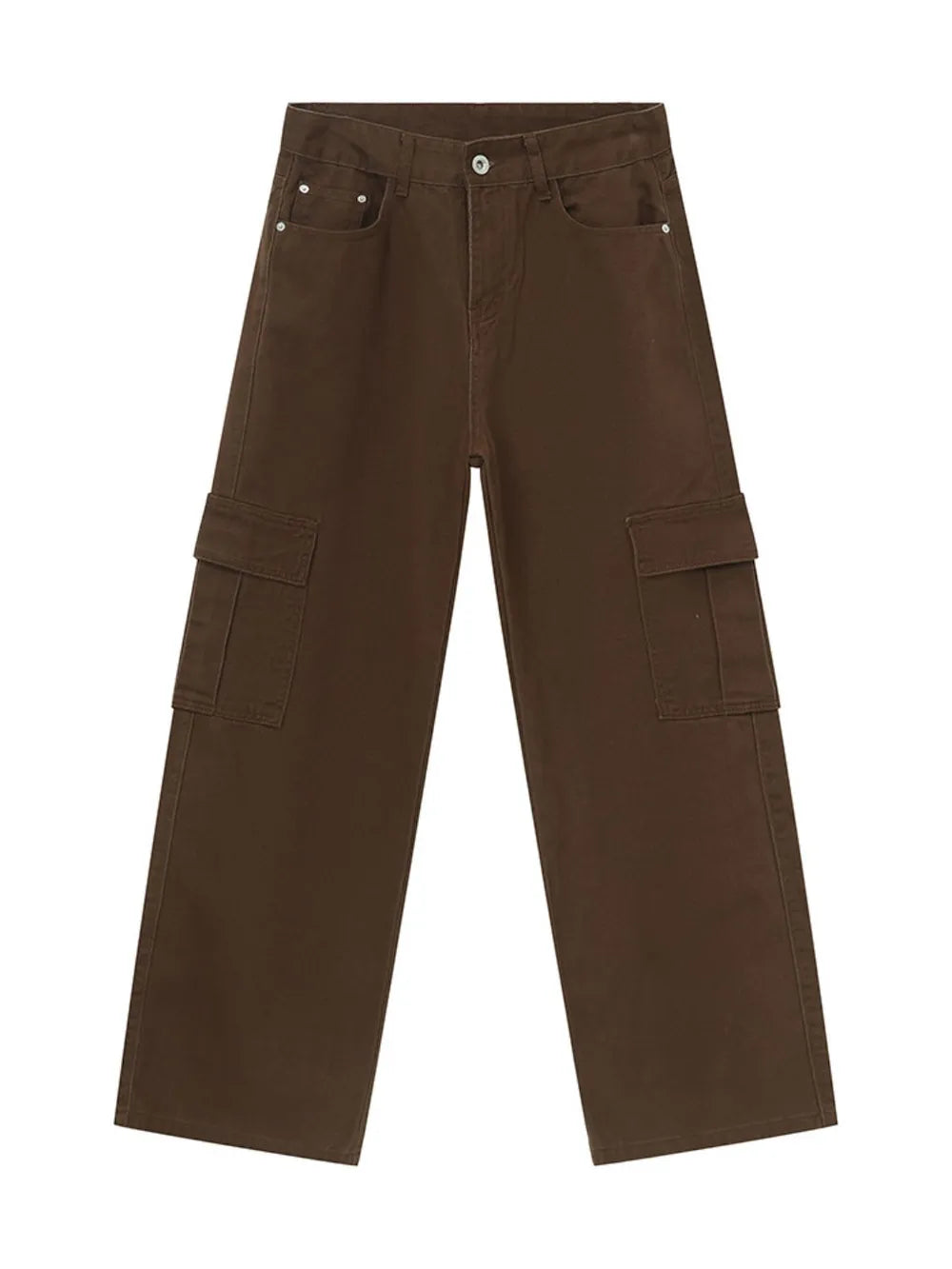 Wide Leg Cargo Jeans