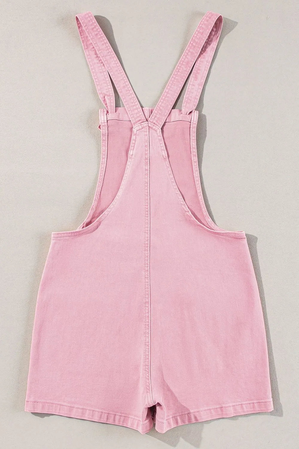 Knot Straps Denim Overalls with Pockets