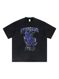 Men's Graphic Round Neck Short Sleeve T-Shirt