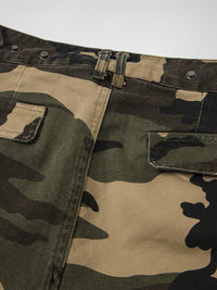 Men's Wide Leg Cargo Shorts