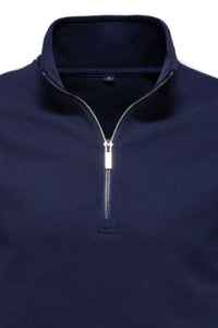 Men's Contrast Striped Long Sleeve Sweatshirt