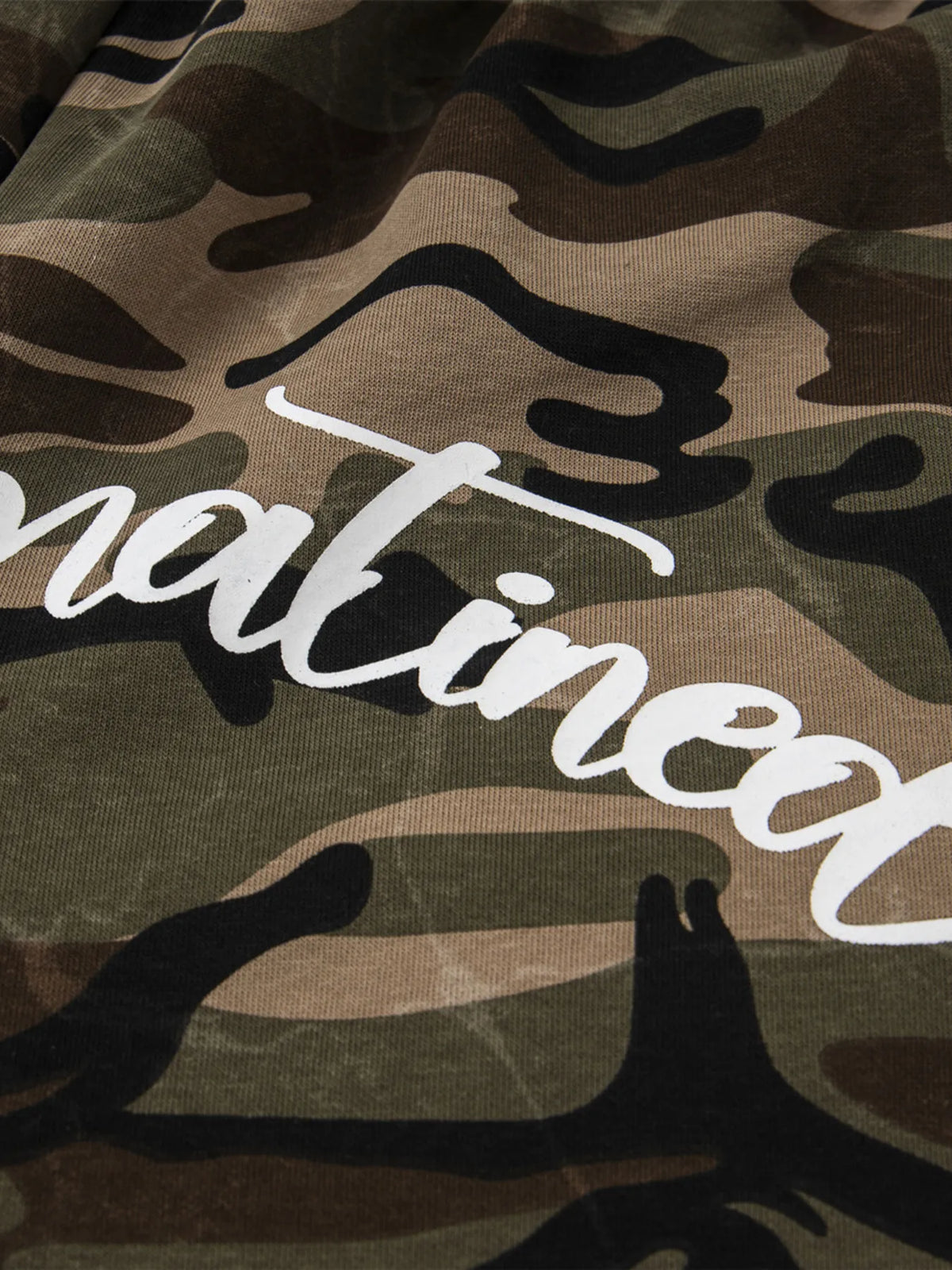 Men's Camouflage Drawstring Shorts