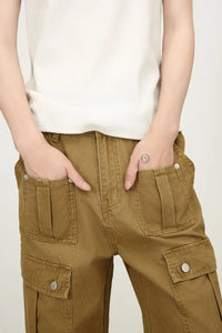 Men's Mid Rise Cargo Jeans