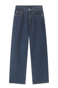 Men's Mid Rise Straight Leg Jeans