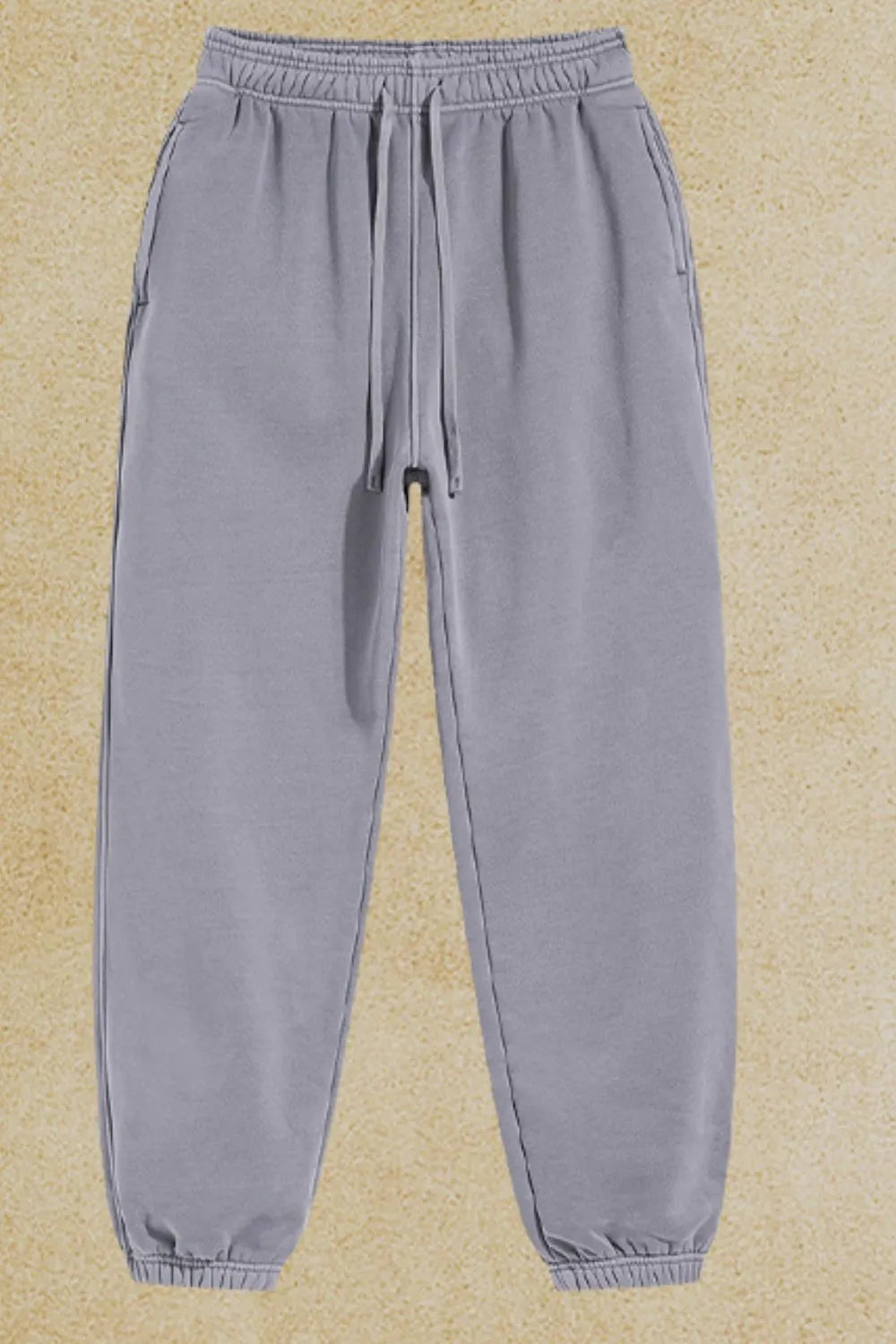 Men's Drawstring Joggers with Pockets