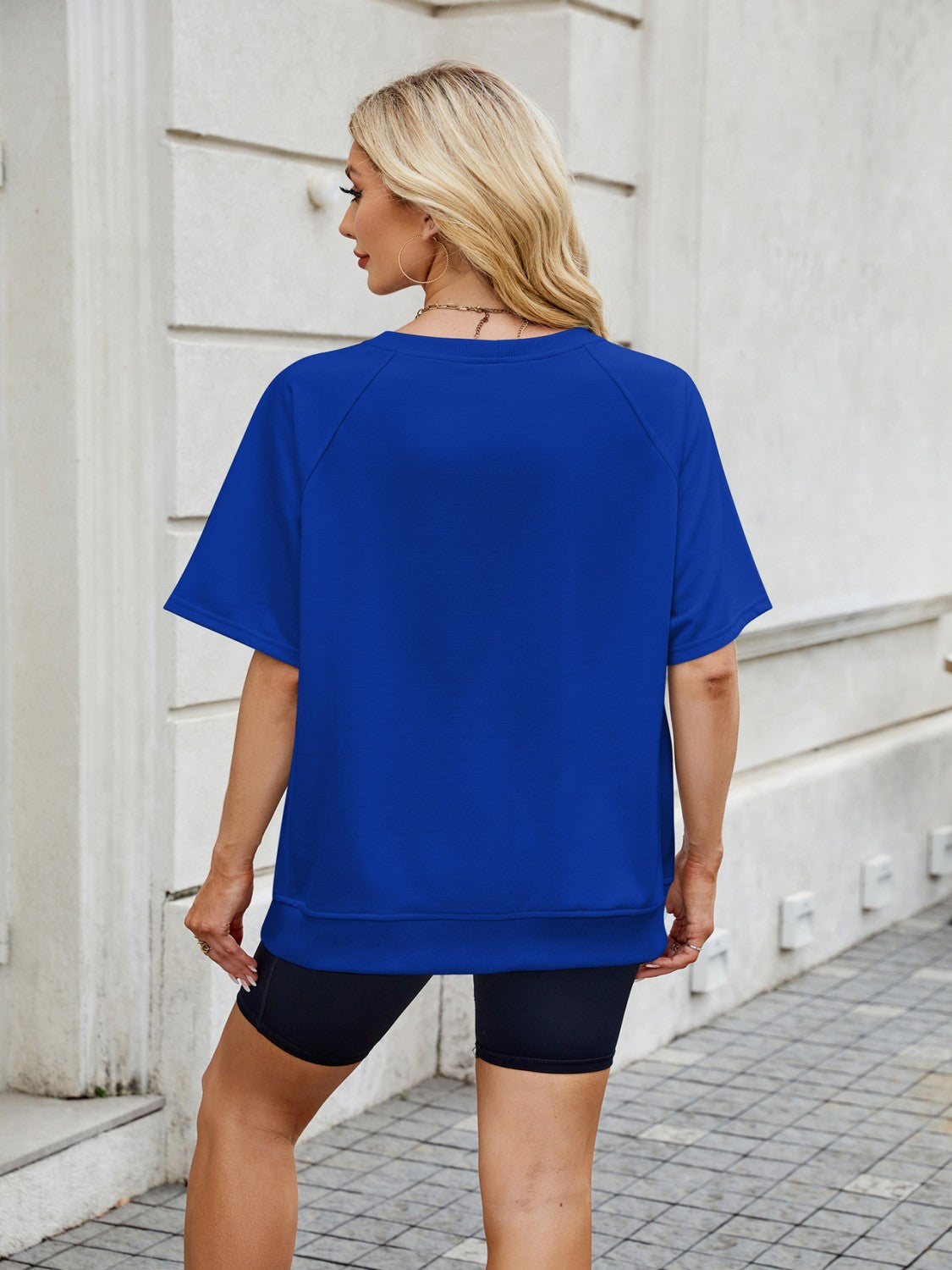 Round Neck Short Sleeve T-Shirt