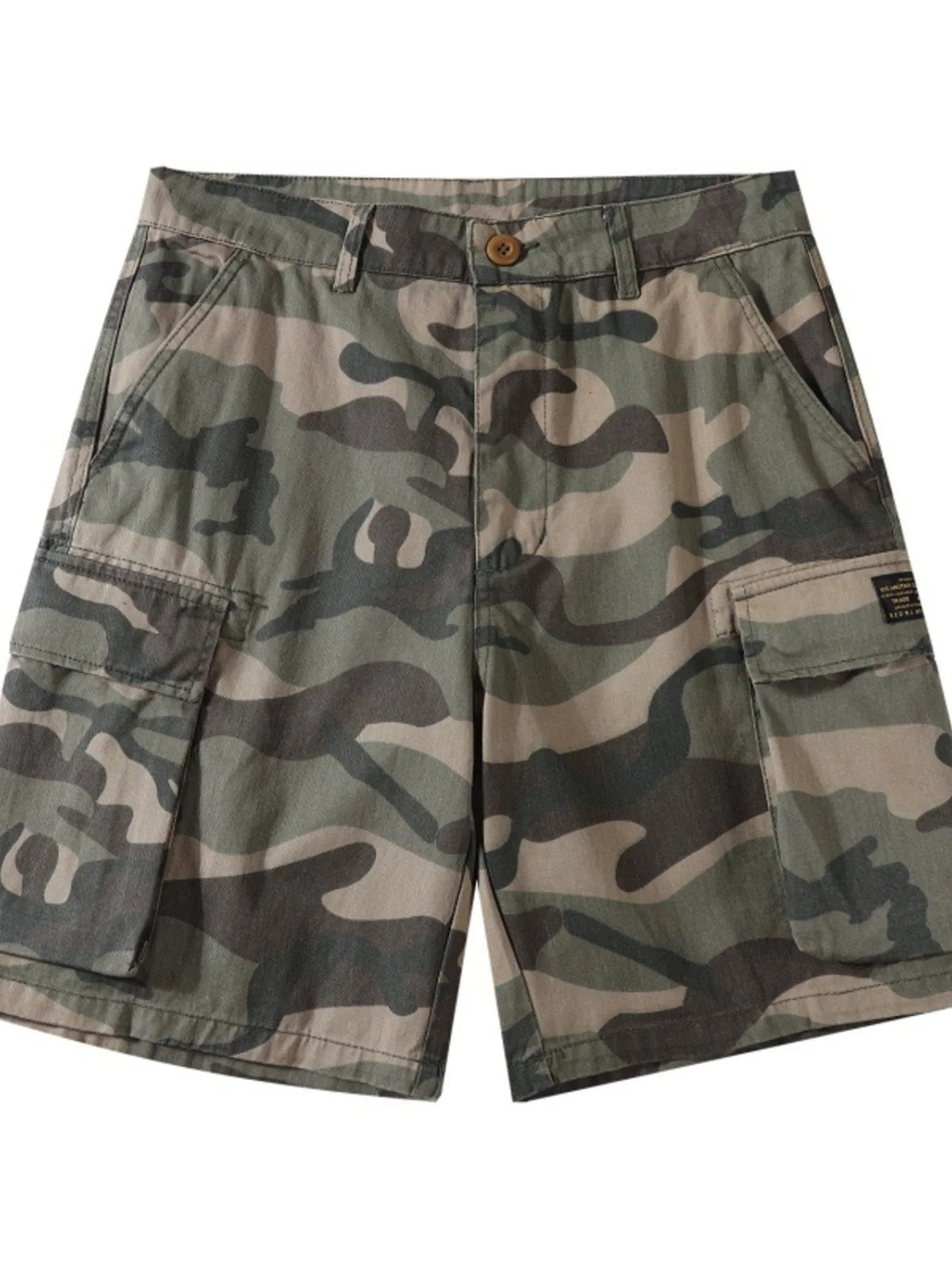 Men's Full Size Camouflage Cargo Shorts Plus Size