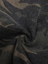 Men's Camouflage Denim Cargo Shorts