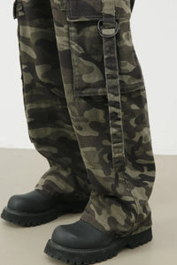 Men's Camouflage Cargo Jeans