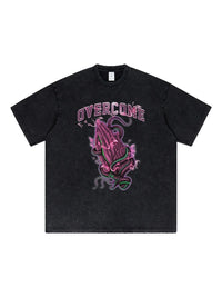 Men's Graphic Round Neck Short Sleeve T-Shirt