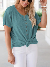 Round Neck Short Sleeve T-Shirt