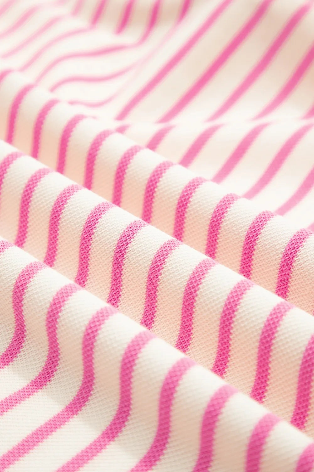 Striped Flounce Sleeve Casual Blouse